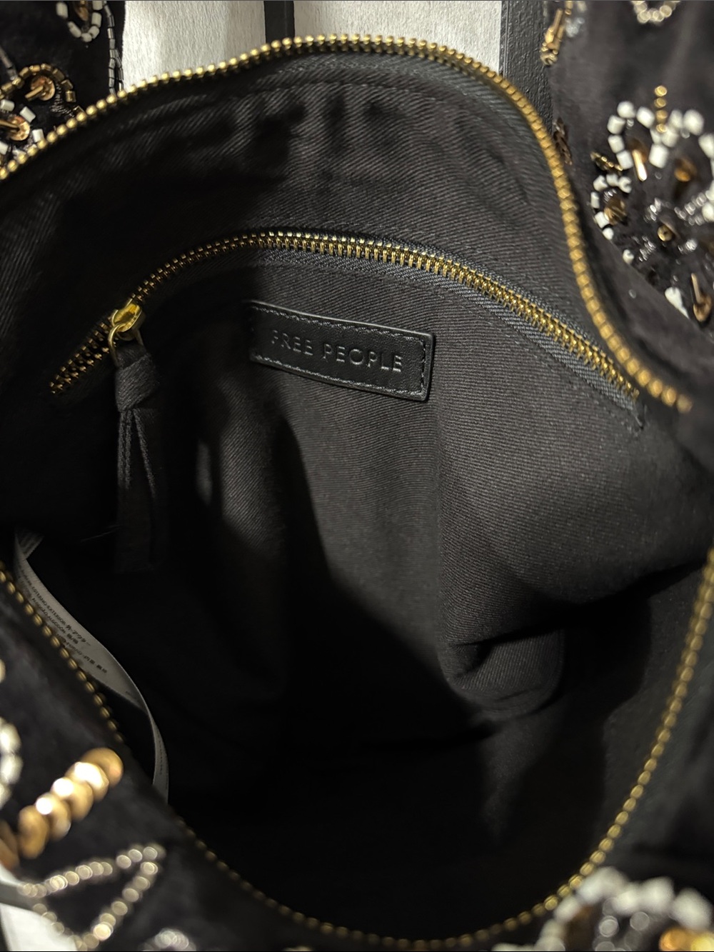 Free People Nashville Nights Velvet Beaded Bag - Picture 12 of 13